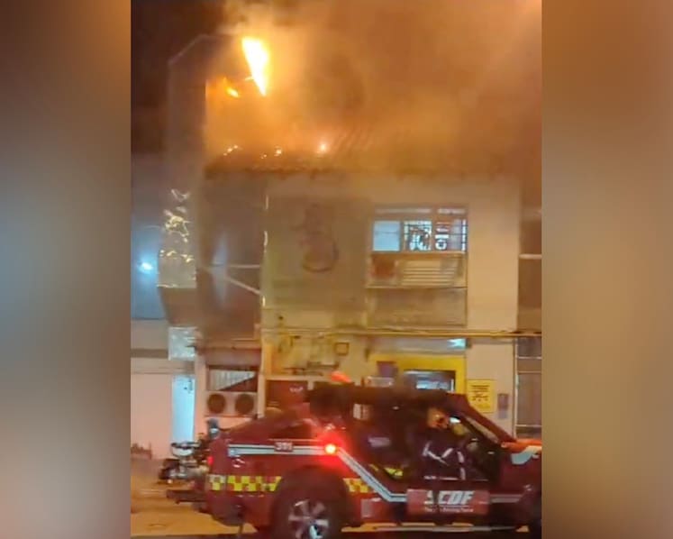  1 person suffers minor burns after fire breaks out at Yishun coffee shop that was sold for S$40m in June 2022