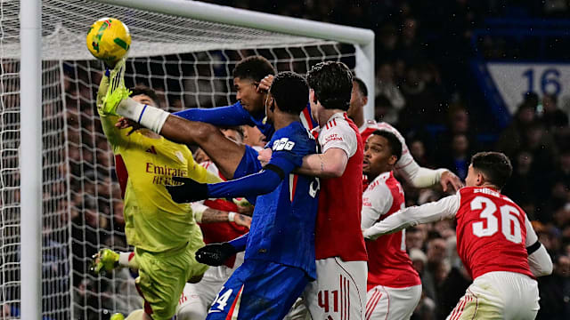 英联杯：切尔西首回合半决赛 2比3不敌阿申纳