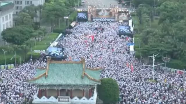 国民党号召凯道集会反毒油 台议员：逾5万人参与