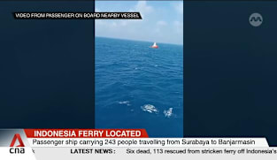 At least 129 people and crew remain missing after ferry overturns in Java Sea