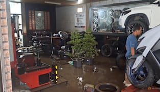 Typhoon Fung-wong brings floods to Taiwan, thousands evacuated