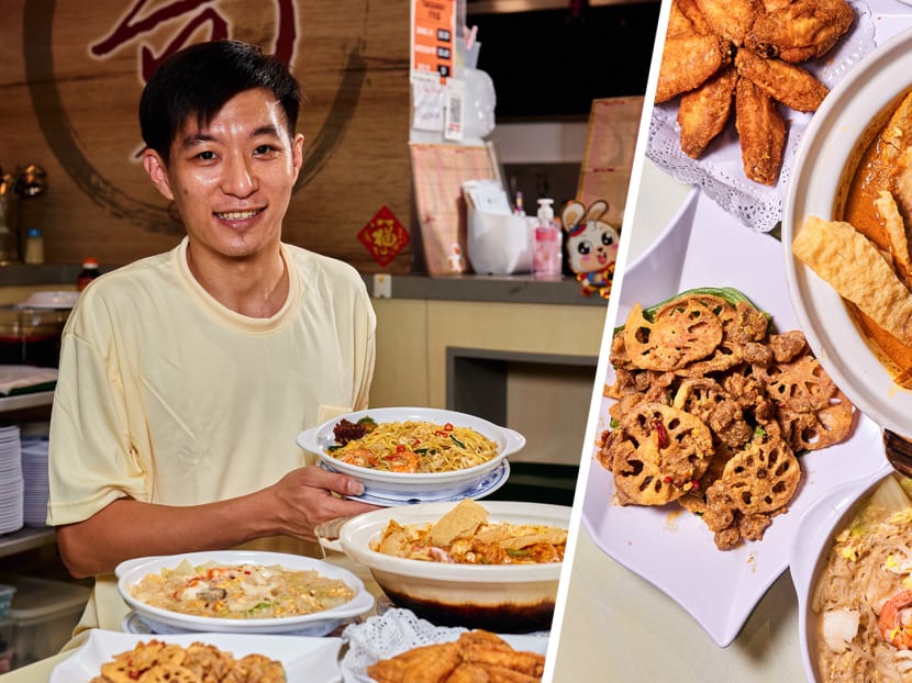 Ex-gambling den boss now zi char hawker after jail stint, serves shiok $25 fish head curry 