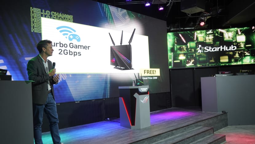 StarHub enters gaming market, offering subscribers of new 2Gbps plan free routers dedicated to gamers