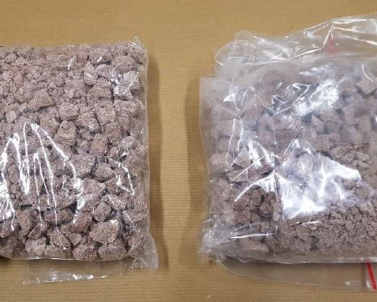25-year-old man found with 1kg of heroin under seat of motorcycle