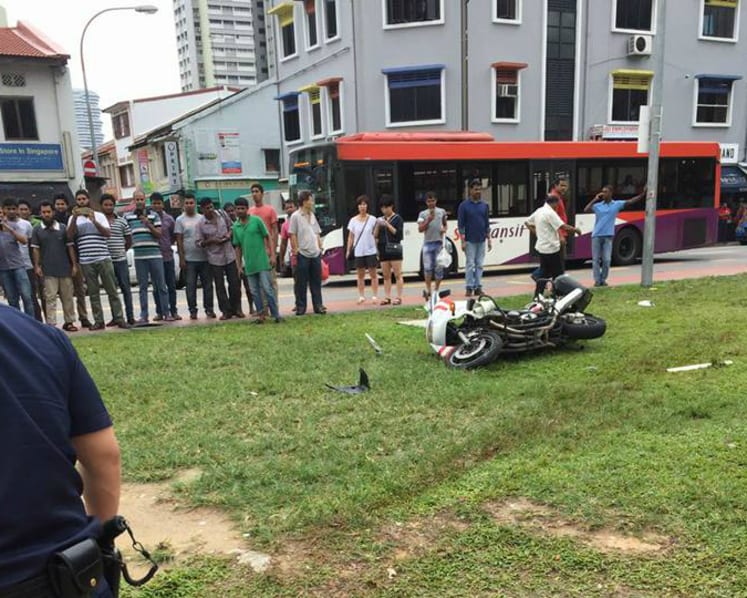 Traffic Police officer dies in Serangoon Road accident