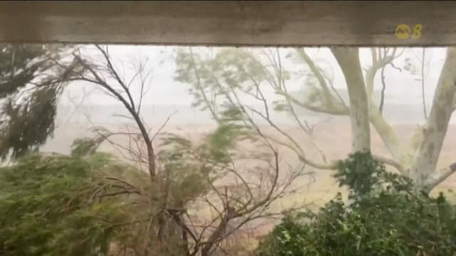 热带气旋纳雷尔袭击西澳 数千人仍陷停电困境