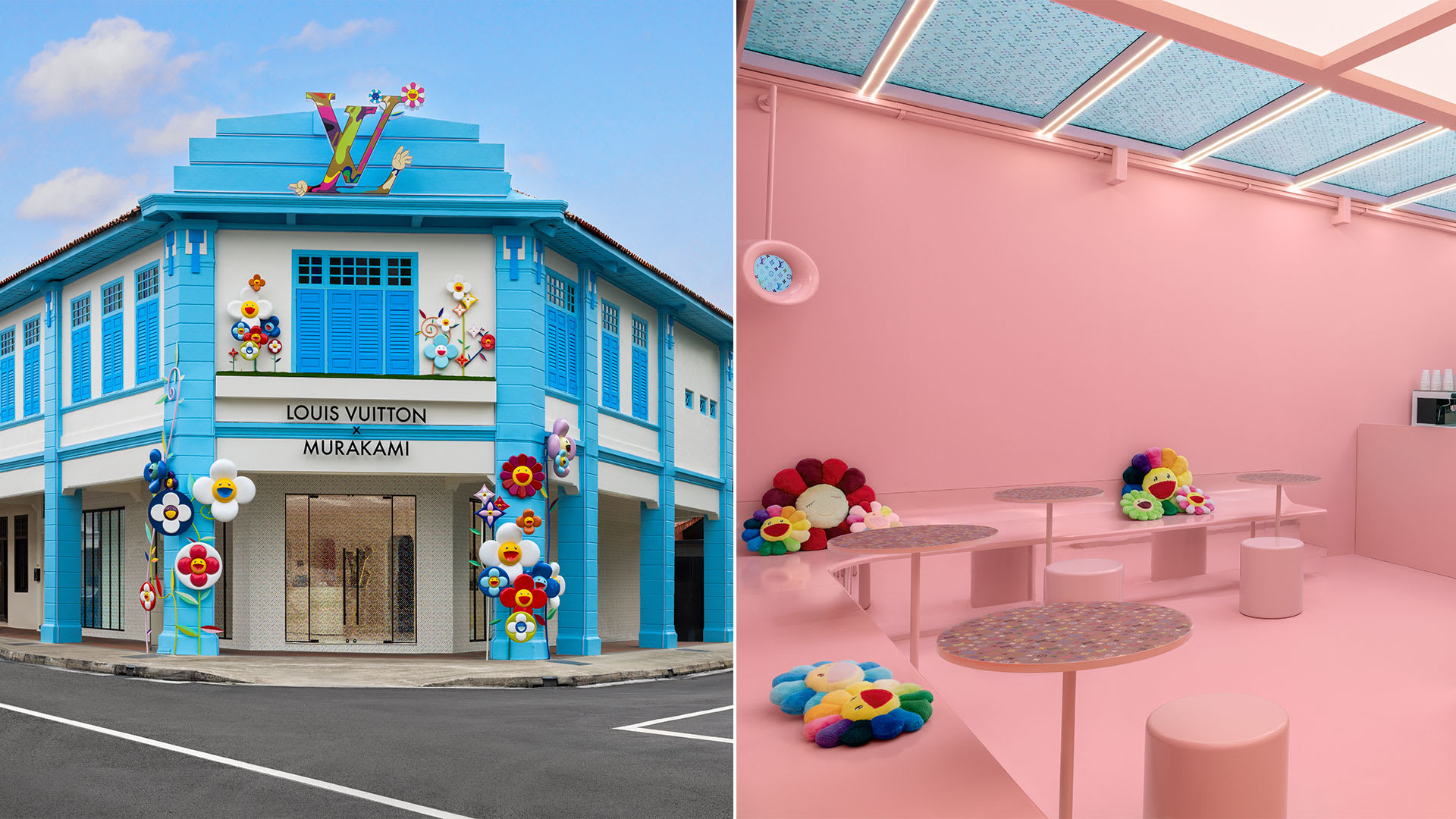 Louis Vuitton Opening Takashi Murakami Collab Pop-Up Cafe Where You Can  Repair Your LV Bag Too - 8days