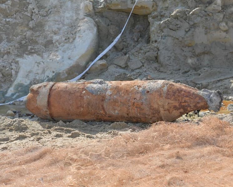 SAF to dispose of 250kg World War II bomb found along Tanah Merah Coast Road