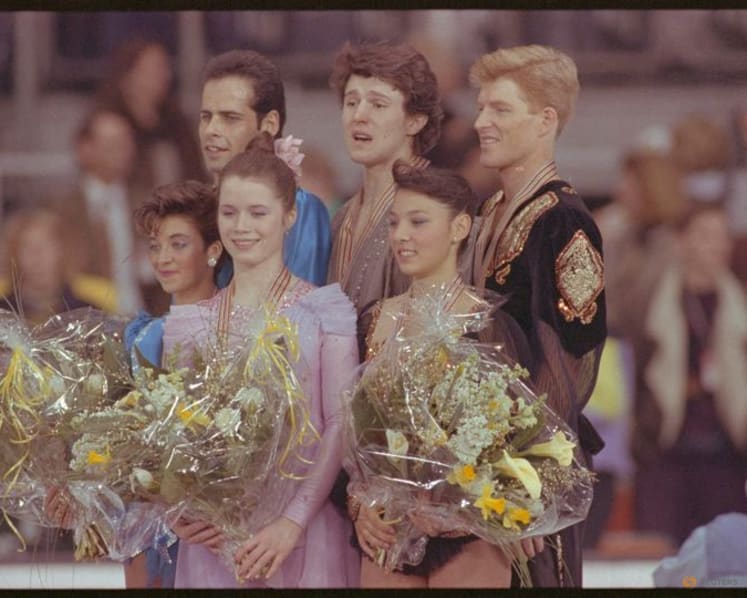 Figure skating-Russian two-time Olympic pairs champion Dmitriev dies