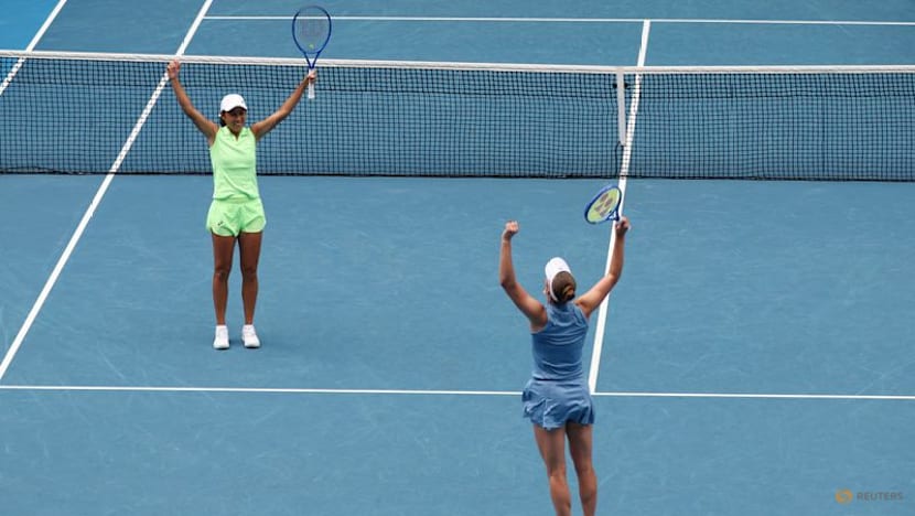 Mertens and Zhang win Australian Open women's doubles crown