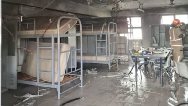 Kebakaran tercetus di Pusat Latihan Asas Tentera Pulau Tekong