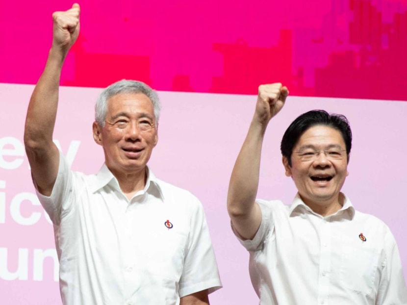 After the handover, Mr Lee (left) said he will be at Mr Wong’s disposal and will go where the latter will find him useful. After the handover, Mr Lee (left) said he will be at Mr Wong’s disposal and will go where the latter will find him useful.