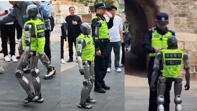 Is That You, RoboCop? China Police Officers Now Patrol Streets With Humanoid Robots