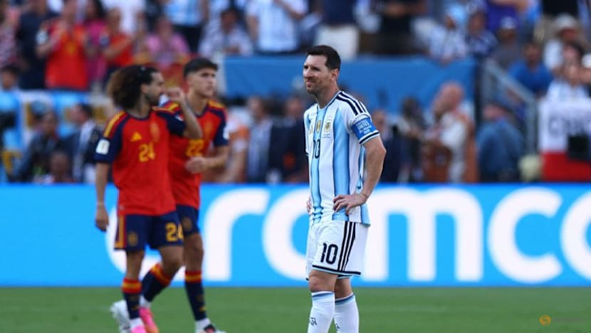Messi says Argentina's defeat by Spain left immense pain