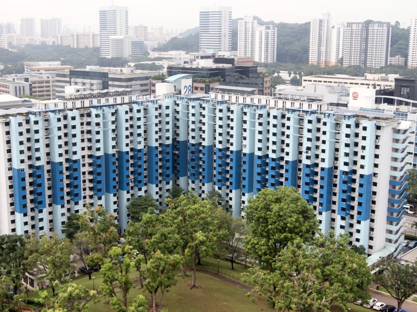 A bird's eye view of Block 28 Jalan Bukit Merah. Despite its age, the estate is still well-maintained and largely occupied. A bird's eye view of Block 28 Jalan Bukit Merah. Despite its age, the estate is still well-maintained and largely occupied.
