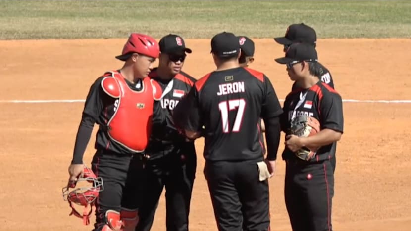 Singapore men’s softballers take SEA Games silver in repeat of 2019 final