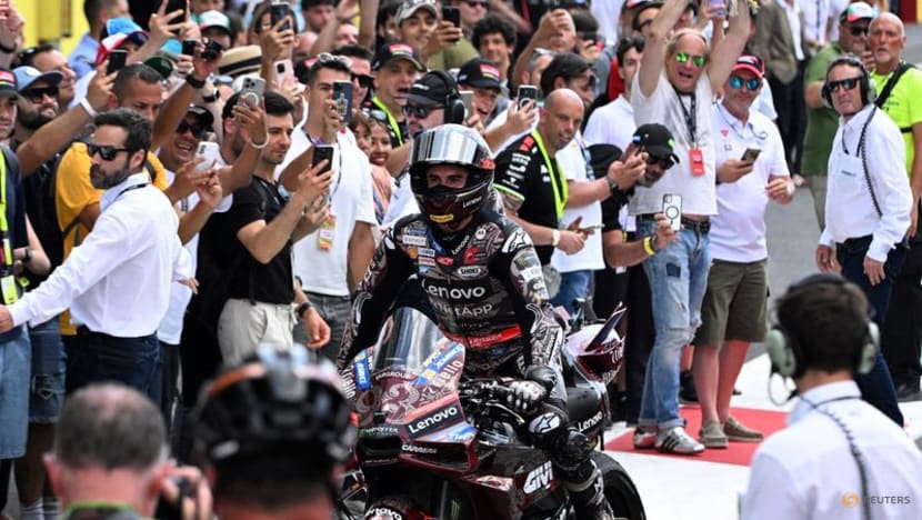 Marquez crashes twice in bruising day of practice at Dutch Grand Prix