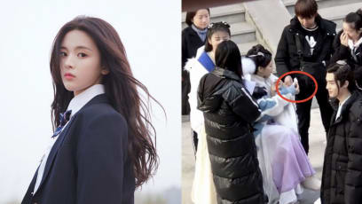 This Chinese Pop Idol Was Criticised For Handing Her Snot-Filled Tissue To Her Assistant