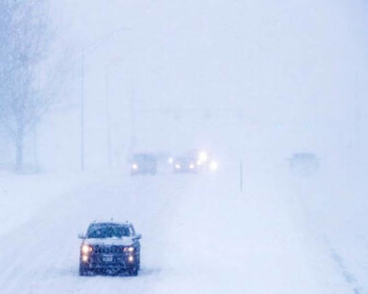 Storm brings heavy snow, closes Nebraska COVID-19 testing sites