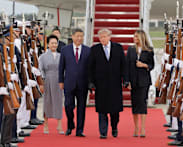 China's Xi arrives in US to personal Trump welcome