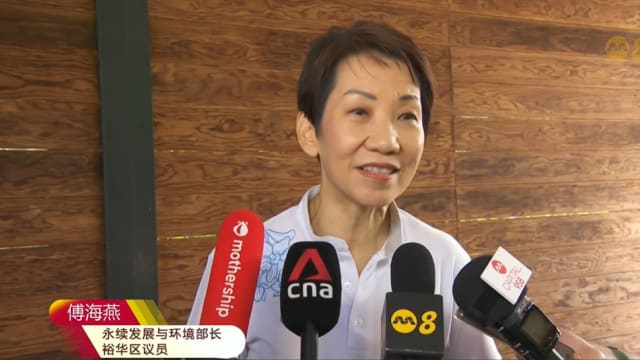 傅海燕：预料反对党将全力以赴 人民行动党不会掉以轻心