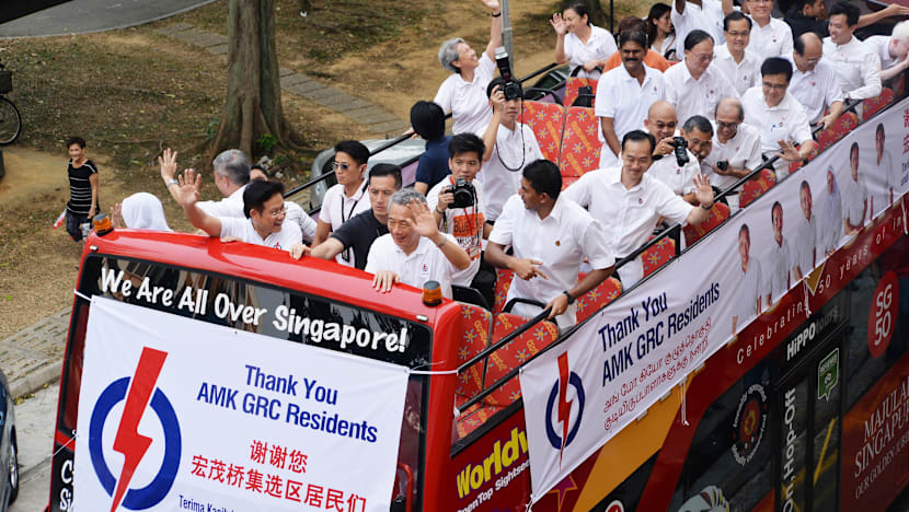 Post GE2015: Parties hold walkabouts, victory parades to thank residents