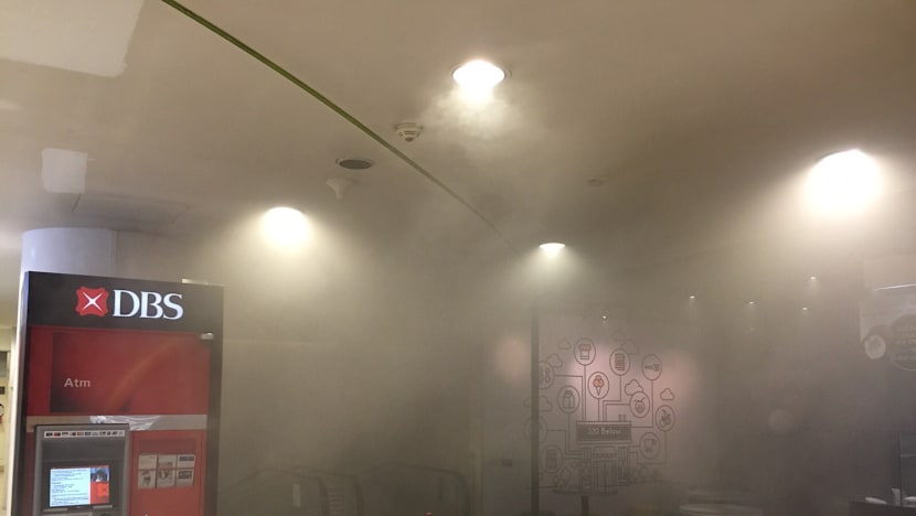 Car caught fire in Tampines 1’s underground car park, more than 200 evacuated