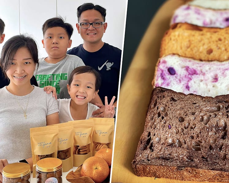Colourful Sweet Potato, Chocolate Sourdough Bread Sold By Couple & 3 Kids From HDB Flat