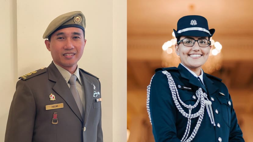 Dedikasi Adikong Kehormat ASP Harinderpal dan SLTC Helmi, antara yang dipuji Presiden Halimah 
