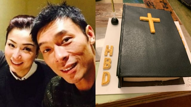 许志安庆祝55岁生日　郑秀文恩爱相伴