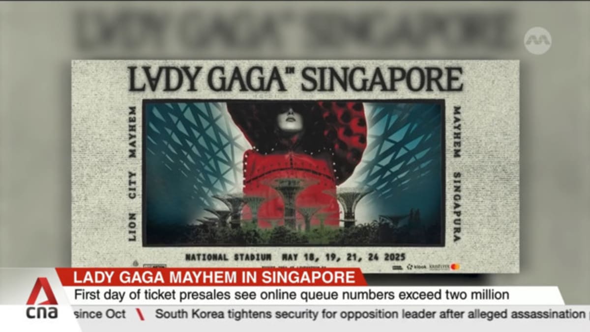 First day of Lady Gaga concert ticket presales sees queue numbers