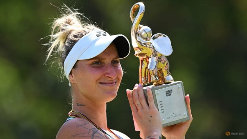 Vondrousova beats qualifier Wang to win Berlin Open