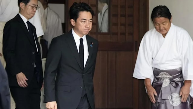 日本纪念二战结束81周年 高市早苗未亲自参拜靖国神社