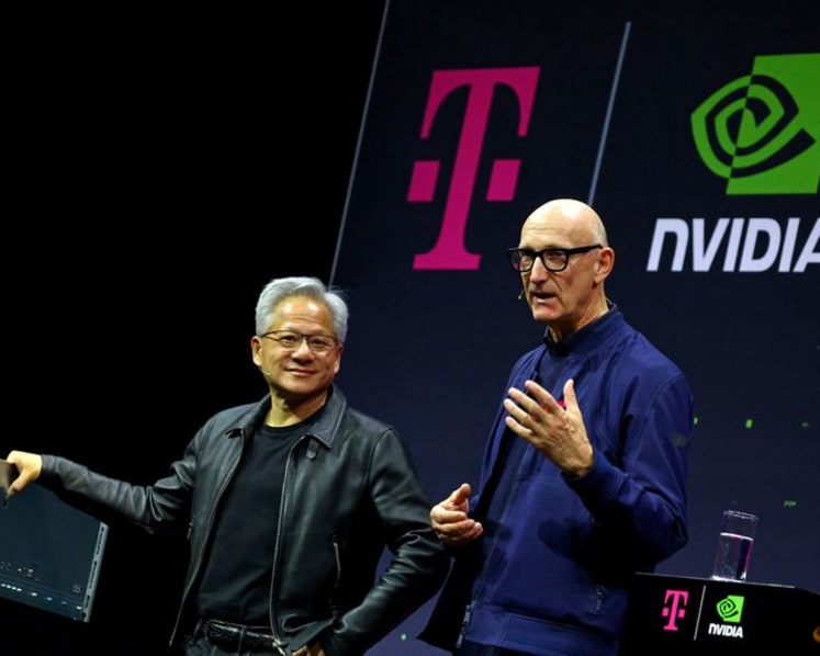Deutsche Telekom, Nvidia to launch $1.2 billion AI cloud for industrial clients