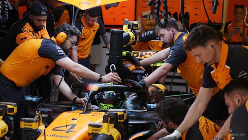 Norris quicker than Verstappen in Abu Dhabi practice, Piastri lags