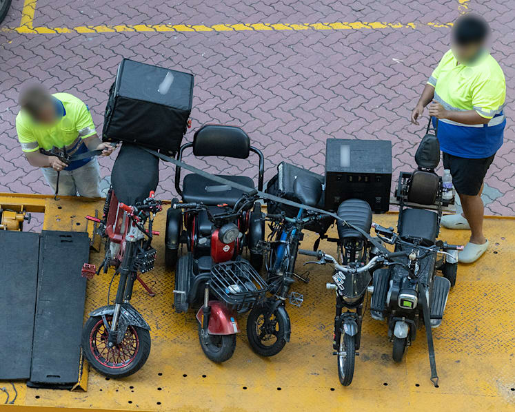 LTA impounds 19 non-compliant active mobility devices in one-day operation