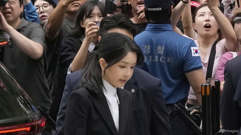 South Korean prosecutors question ex-first lady accused of graft