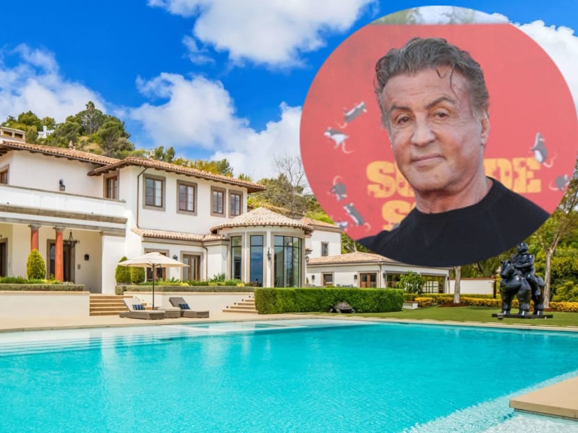 Sylvester Stallone has relisted his mansion for US$85 million (S$116 million), after he previously put the plush pad on the market for US$110 million.