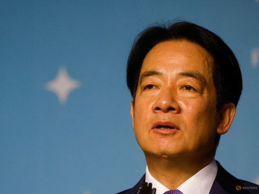 Taiwan President-elect Lai Ching-te, of Democratic Progressive Party's (DPP), holds a press conference, following the victory in the presidential elections, in Taipei, Taiwan January 13, 2024. REUTERS/Ann Wang