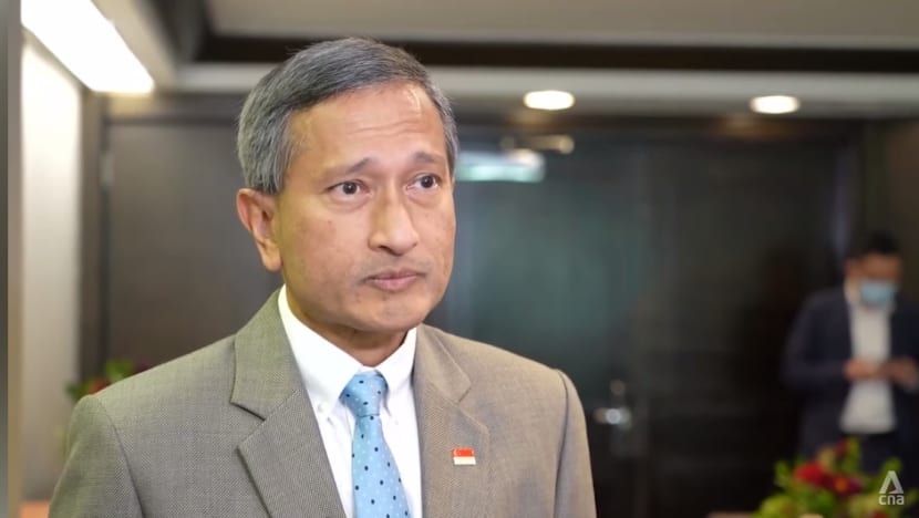 Singapore's Foreign Affairs Minister Vivian Balakrishnan visiting the Middle East Singapore's Foreign Affairs Minister Vivian Balakrishnan visiting the Middle East