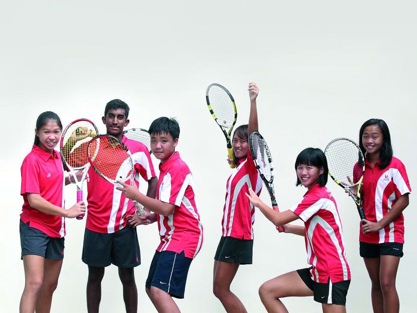 Six volleying for success