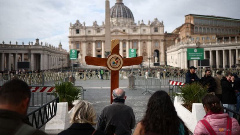 Hospitalised pope has double pneumonia: Vatican Hospitalised pope has double pneumonia: Vatican