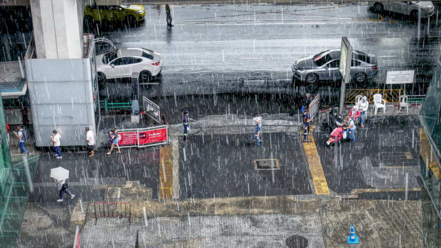 泰国全国各地继续面对强降雨