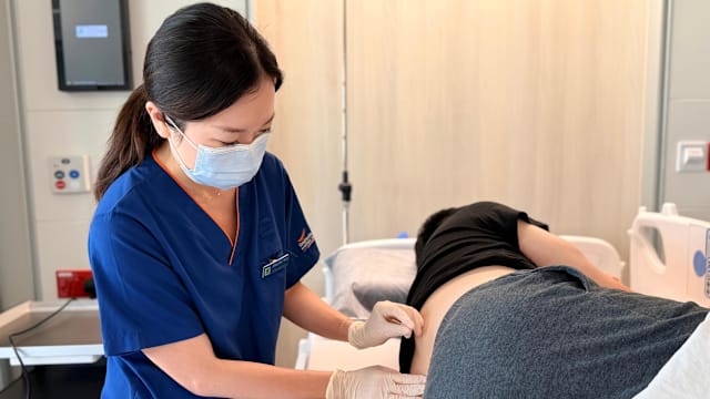 中央医院急诊部提供针灸服务 九成病人腰背疼痛得以舒缓