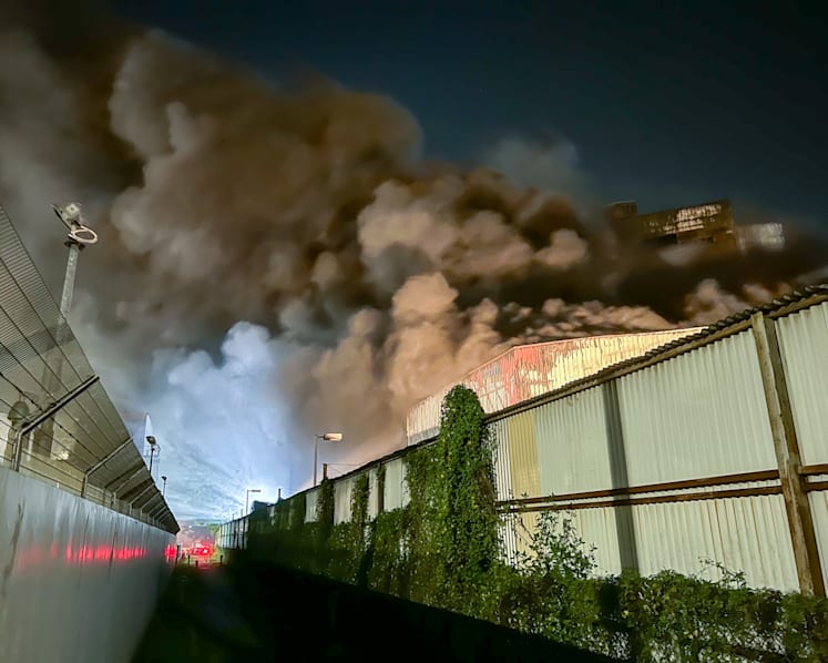 Fire size of 1.5 football fields breaks out at Tuas South industrial building; SCDF expects 'extended firefighting operation'
