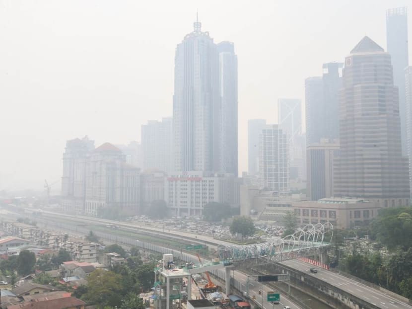 The Klang Valley and surrounding regions also remained firmly at “unhealthy” levels, with the administrative centre of Putrajaya enveloped in the thick haze.