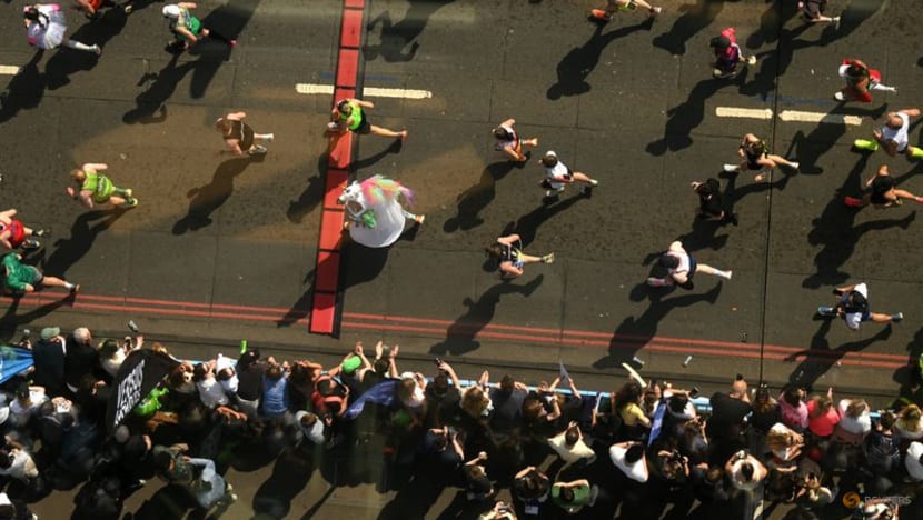 London Marathon breaks world record for number of finishers