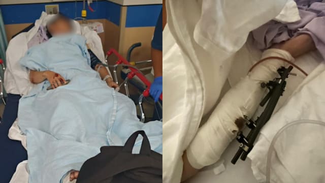 越堤族汤申大厦附近遭撞后逃 妻盼肇事者现身道歉