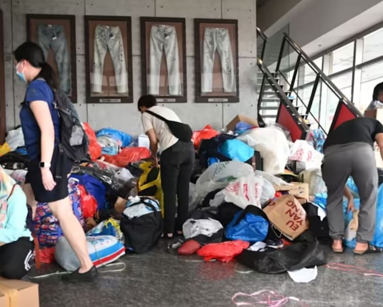 Secondhand clothes donated by people in Singapore for Turkiye-Syria quake victims disposed of, sent to NGO