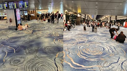 Tourist’s Innocuous Post About Changi Airport’s Carpeted Floors Spark Online Praise... And Debate